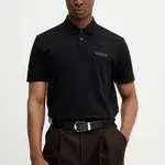 Bavlněné polo tričko HUGO Dirlmere