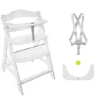 Hauck VYSOKÁ ŽIDLE, buk, bílá