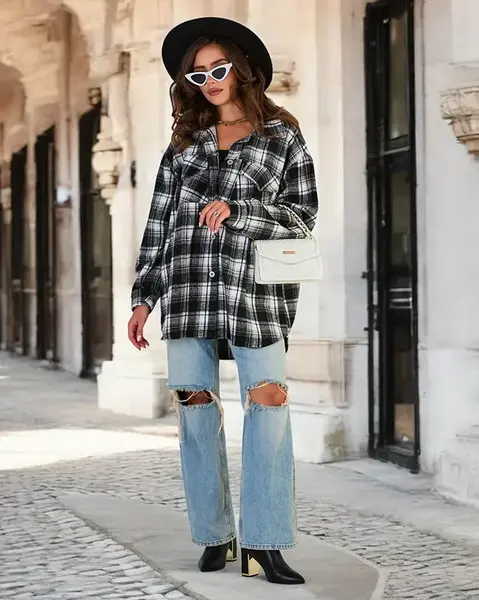 Resti Women's Cotton Shirt Coat