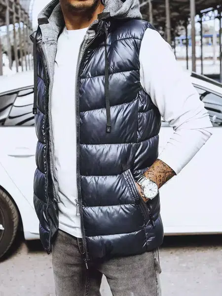 Pánska vesta DStreet Blue