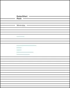 Poezie - Gustav Erhart
