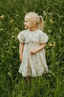 Šaty Donsje Clarize Dress Bees bílá barva, mini, 4095002