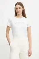 Bavlněné tričko Armani Exchange bílá barva, XW000387 AF10354