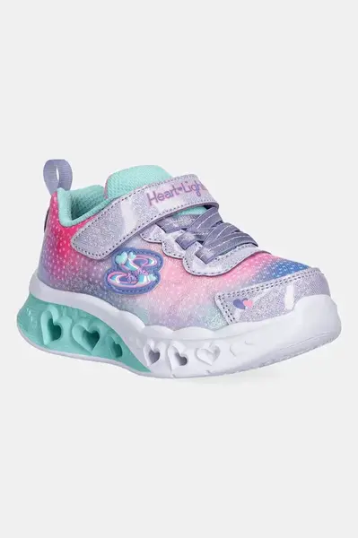 Dětské sneakers boty Skechers FLUTTER HEART LIGHTS
