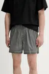 Kraťasy Sunnei pánské, šedá barva, RTWXBOT021