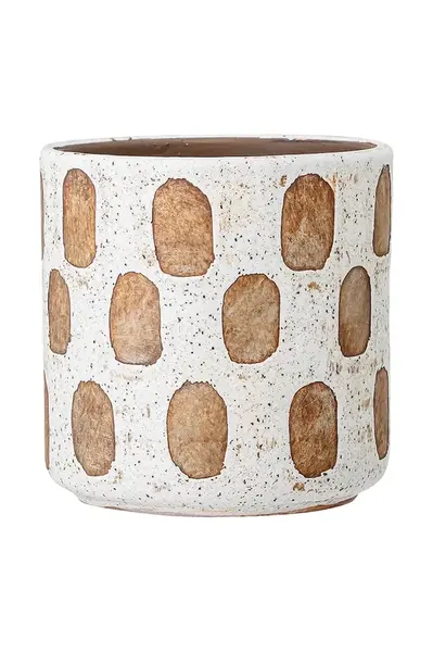 Květináč Bloomingville Avo béžová barva