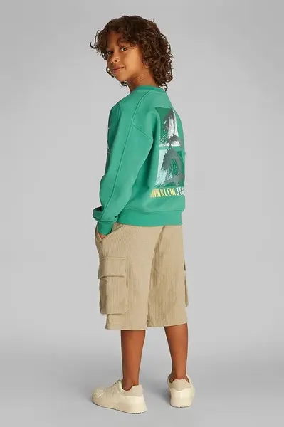 Dětská bavlněná mikina Calvin Klein Jeans