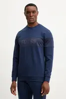 Mikina Guess pánská, tmavomodrá barva, hladká, Z5GQ09 K6ZS1