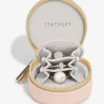 Cestovní krabička na šperky Stackers růžová barva