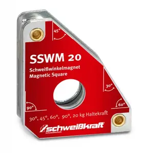 Schweißkraft® Permanentní svařovací úhlový magnet SSWM 20