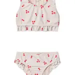 Dvoudílné dětské plavky Liewood Bellamy Bikini Set béžová barva, LW19755