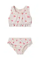 Dvoudílné dětské plavky Liewood Bellamy Bikini Set béžová barva, LW19755