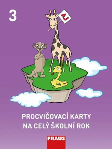 Procvičovací karty na celý školní rok 3 - Angličtina