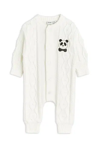 Dětské bavlněné dupačky Mini Rodini Panda 2564011011