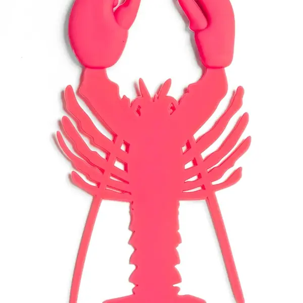 Záložka do knih Helio Ferretti Lobster růžová barva