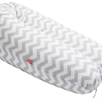 SCAMP Kojící polštář zig zag grey white