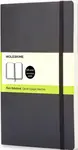 Zápisník MOLESKINE měkký čistý černý L