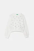 Dětská bavlněná mikina United Colors of Benetton