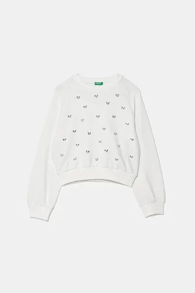 Dětská bavlněná mikina United Colors of Benetton