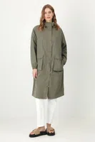 Parka Medicine dámská, zelená barva, oversize