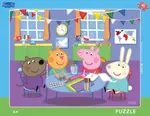 Puzzle Peppa Pig: Ve školce 40 dílků deskové