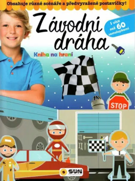 Závodní dráha - Kniha na hraní