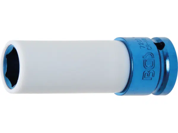BGS Technic BGS 7201 Nástrčná hlavice 1/2" OK 17 mm, prodloužená pro Al. kola