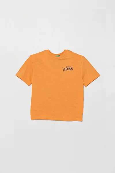 Dětské bavlněné tričko United Colors of Benetton