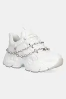 Boty Buffalo Binary Pearl dámské, bílá barva, 1636375-WHT