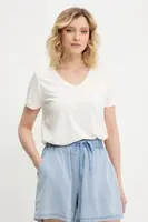 Tričko Answear.LAB dámské, béžová barva