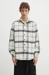Košile s příměsí vlny MKI MIYUKI ZOKU Check Flannel Shirt