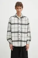 Košile s příměsí vlny MKI MIYUKI ZOKU Check Flannel Shirt