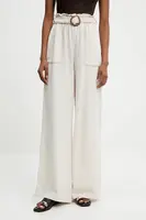 Kalhoty s lněnou směsí Answear.LAB