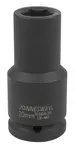 Nástrčná hlavice úderová, prodloužená, 6-hranná, 3/4", velikost 21mm - JONNESWAY S03AD6121 Velikost: 44 mm