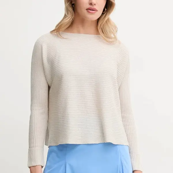 Sveter s prímesou ľanu MAX&Co.