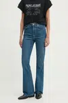 Rifle Pepe Jeans FLARE HW DION dámske, vysoký pás, PL204733IA9