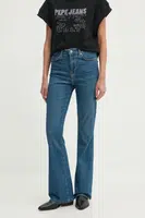 Rifle Pepe Jeans FLARE HW DION dámske, vysoký pás, PL204733IA9