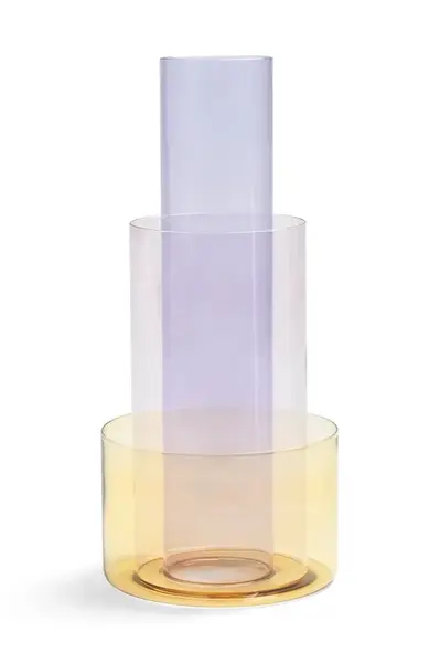 Dekoratívna váza &k amsterdam amphi yellow L