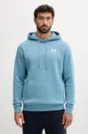 Under Armour mikina s kapucňou pánska s bavlnou Essential Fleece