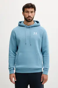 Under Armour mikina s kapucňou pánska s bavlnou Essential Fleece