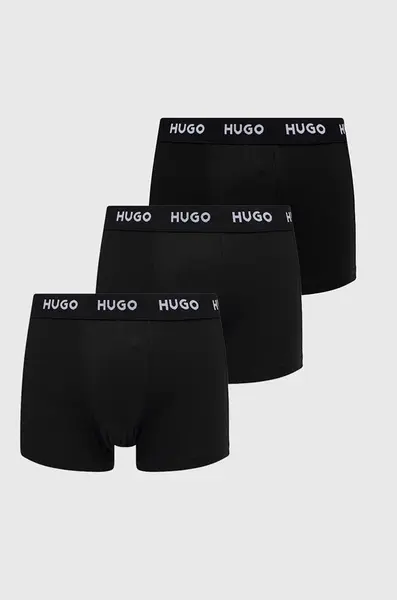 Boxerky HUGO (3-pak) TRUNK TRIPLET PACK