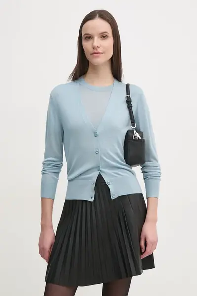 Kardigán s prímesou vlny Calvin Klein