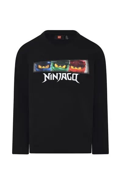 Detská bavlnená košeľa s dlhým rukávom Lego