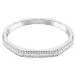 Swarovski Oslnivý pevný náramek Matrix 572062 18,3 cm