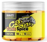 Carp only plovoucí boilies hi-visual pop up tuna spice 50 g - 12 mm