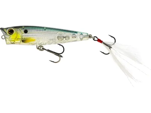 Westin wobler spot-on popper floating silver arrow 6,5 cm 7 g