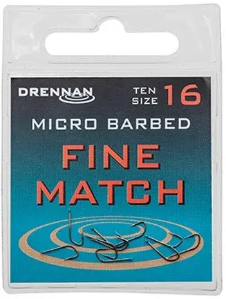 Drennan háčky fine match - velikost 20