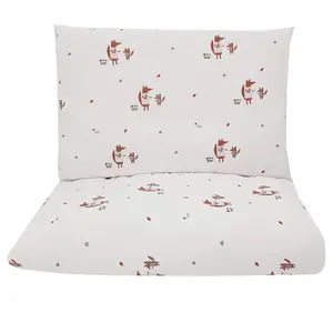 EKO Prádlo ložní 2-dílné Fox 90x120cm + 40x60cm