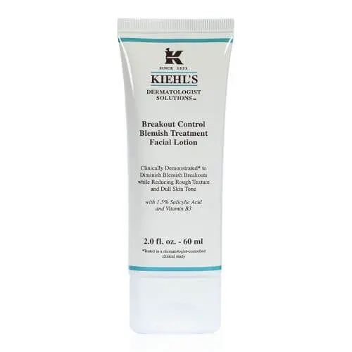 Kiehl's Pleťový krém proti projevům akné Dermatologist Solutions Breakout Control (Blemish Treatment Facial Lotion) 60 ml