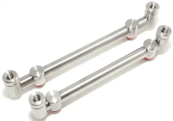 Taska nerez hrazdy dual loc na 2 pruty s duo šroub. 2ks 18&20cm